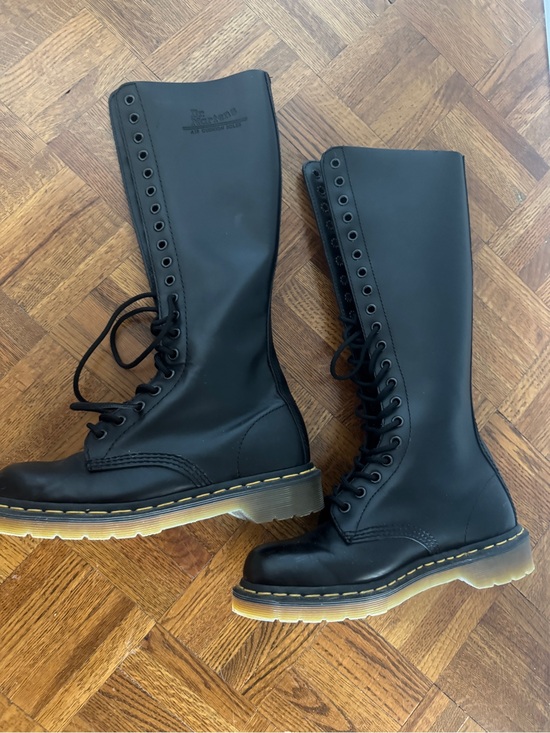 Dr. Martens Shoes - Dr. Martens Women's Black Lace-Up Boots, tall boots for women